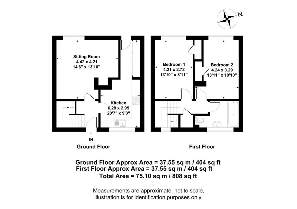 Floorplan for Hampden Court, Temple Herdewyke, Southam