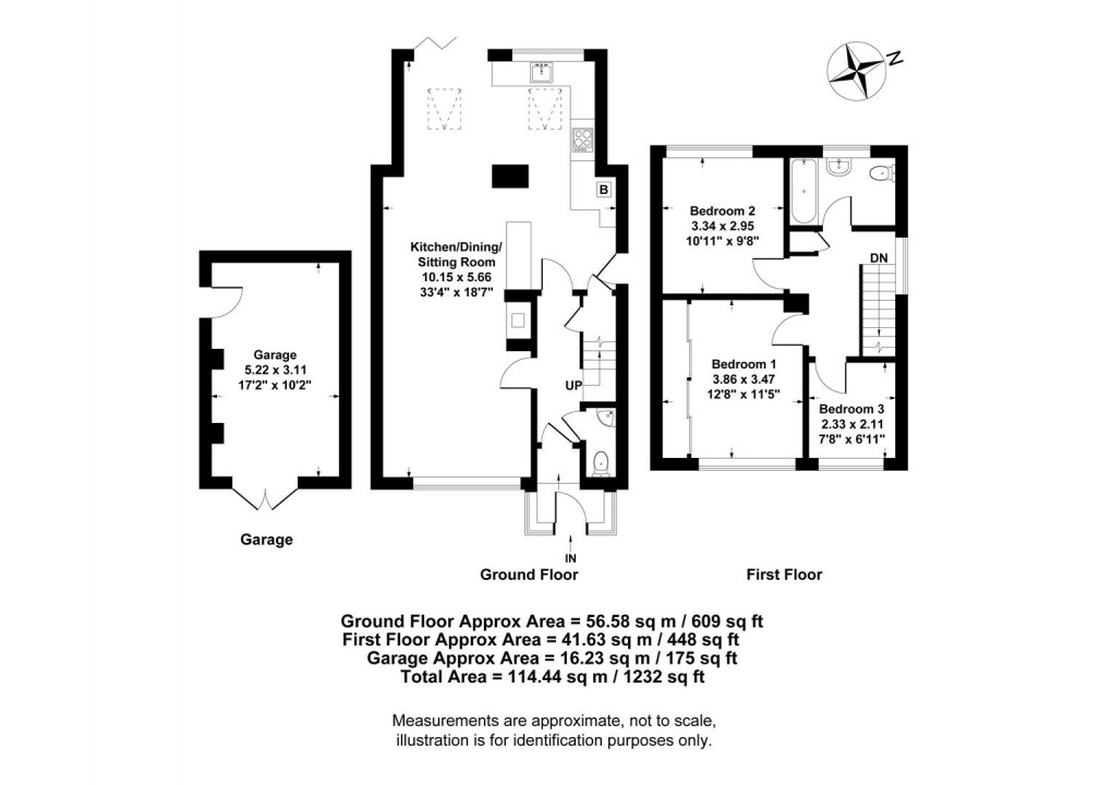 Floorplan for Chapel Street, Bishops Itchington, Southam