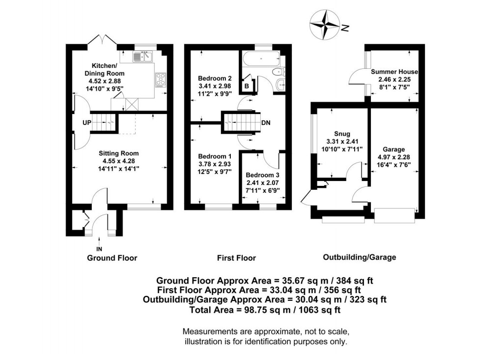 Floorplan for Balliol Road, Daventry