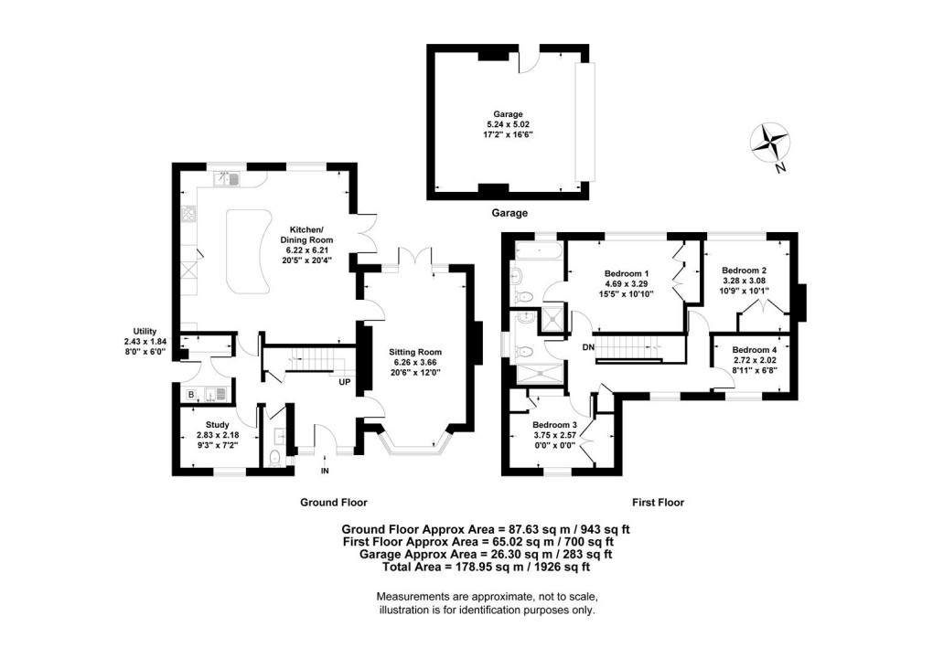 Floorplan for Brook View, Dunchurch, Rugby