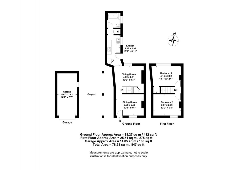 Floorplan for Pendicke Street, Southam