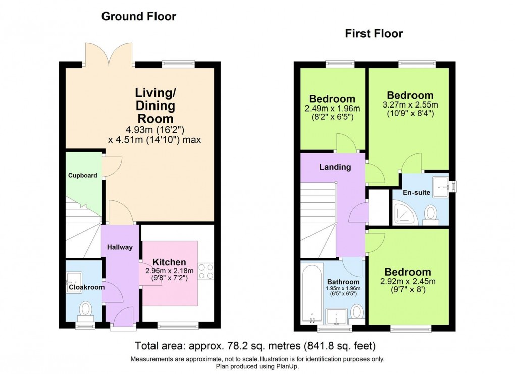 Floorplan for Gardeners Way, Southam