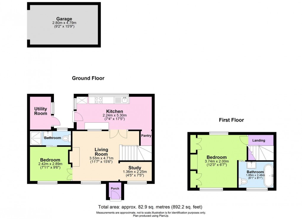 Floorplan for Bottom Street, Northend, Southam