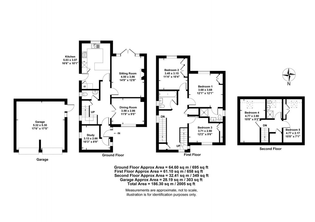 Floorplan for Shepherd Close, Long Itchington, Southam