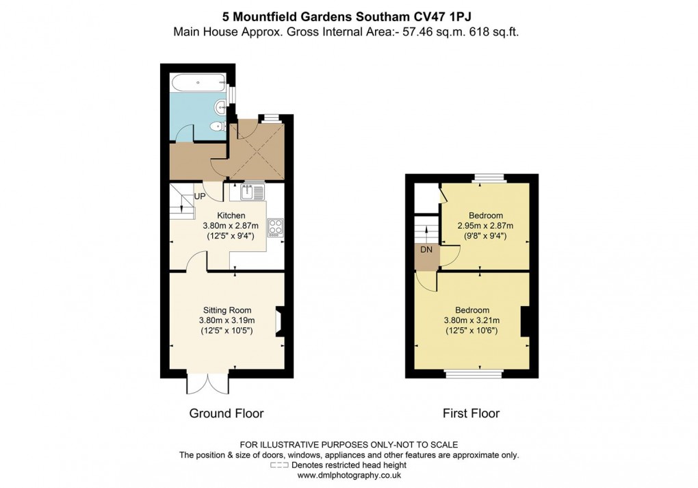 Floorplan for Mountfield Gardens, Southam