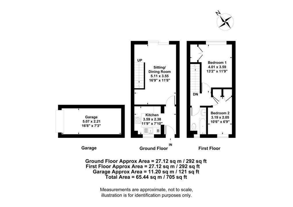 Floorplan for Barkus Close, Southam