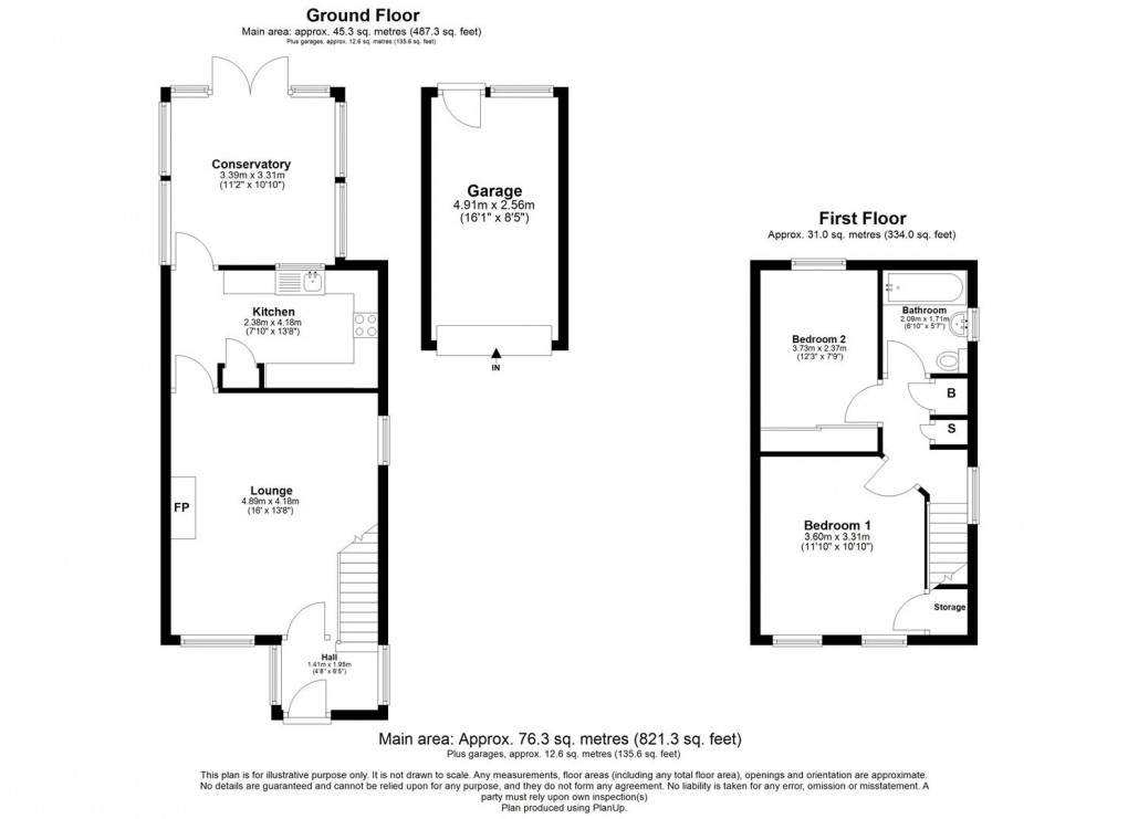 Floorplan for St. Wulstan Way, Southam